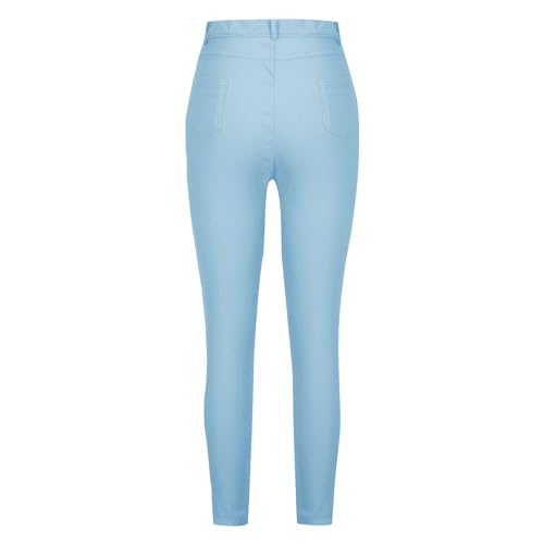 Women's Skinny Jeans Stretchy High Rise Tummy Control Jeggings Summer Butt Lifting Denim Pants Slim Fit Ladies4