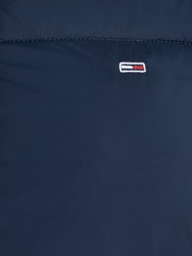 Tommy Jeans Damen Pufferjacke Warm, Blau (Dark Night Navy), L