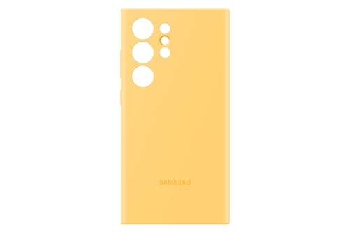 Image of Samsung Galaxy S24 Ultra 5G Silicone Case, Yellow