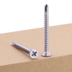 #14 x 2-1/2 pulgadas tornillos autorroscantes acero inox miniatura 2