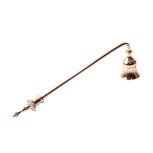 Ljussläckare – 23 x 7 cm metallveksläckare | Klockdesign ljussläckare, vekelsläckare, säker för, födelsedag, badrum, inflyttningspresent