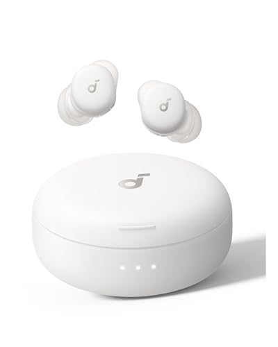 soundcore Sleep A30 by Anker Sleep Earbuds, Smart Active Noise Cancelling Sleep Headphones, Adaptive Snore-Masking System, Ultra-Comfort for Side Sleepers, 45H Playtime