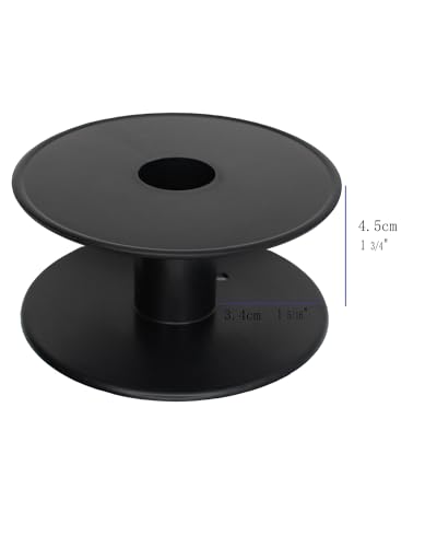 Image of Wooden Thread Rack with Empty Spools Thread Holder Organizer for Ribbons Ropes Tapes Cords