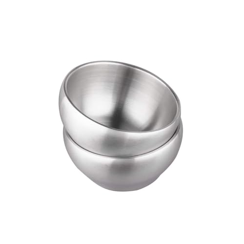 IMEEA 15oz Small Ice Cream Bowl Double-Wall 304 Stainless St...
