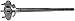 Dorman 630-328A Rear Passenger Side Drive Axle Shaft Compatible with Select Ford Models
