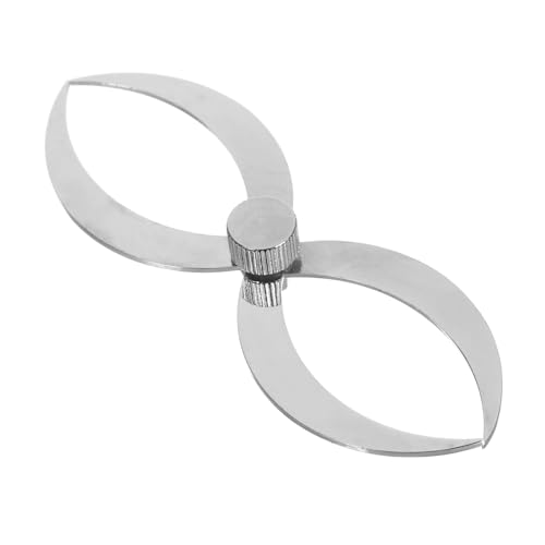 Calibrador de doble extremo Luxshiny para carpintería, calibre de espesores en acero inoxidable para medir espesores de paredes y cuencos miniatura 1