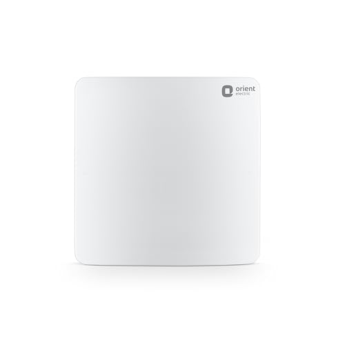 Image of Orient Ventro exhaust 150 mm | White | Glass and wall mountable | Elegant design with high performance | Noiseless Operation | 2 year warranty