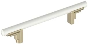 Signature Hardware 954042-5116 Anberlin 5-1/16 Inch Center to Center Bar Cabinet Pull - Golden Champagne