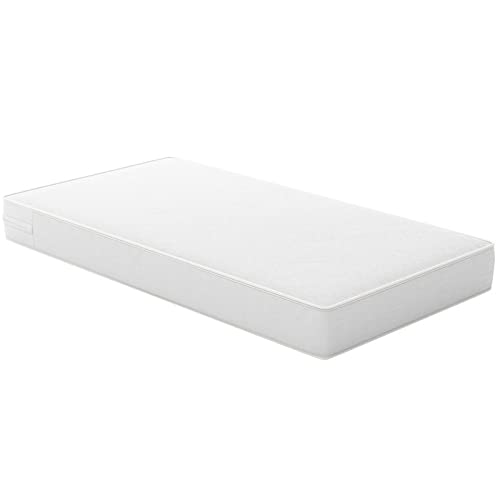 Rosebery Kids Traditional Crib And Toddler Bed Mattress In White #TOP5