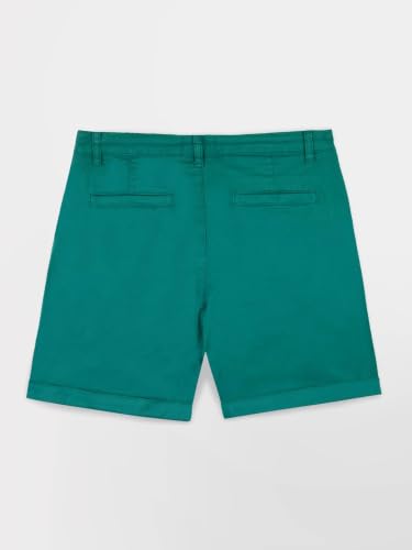 Bermuda vert femme TBS coupe droite ajustée taille 46 confortable - 2