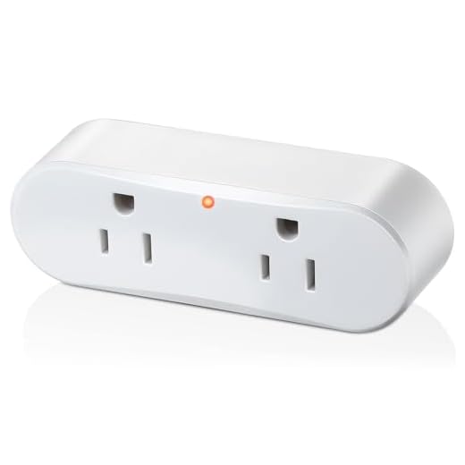 Temperature Controlled Outlet, Auto On 32°F/Off 50°F Thermostatically Controlled Outlet Switch, Thermostat Outlet Plug for Heater, Freeze Control Thermostat Outlet Cube for Cold Weather Farm Deicer