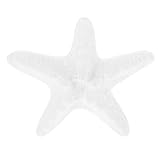 MUELODSIC Adorno Estrella de Mar Grande para Decoración Marina Accesorio Decorativo para Peceras y Ambientes Costeros Diseño Realista Blanco para Manualidades y Decoración Hogareña