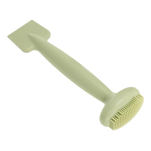 OATIPHO Dual Head Facial Mask Brush Versatile Applicator for Masks Exfoliating and Deep Cleansing Portable Lip Makeup Tool for Skincare Routine Color