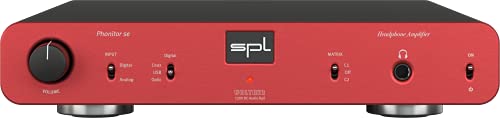 SPL Phonitor SE Headphone Amp with DAC768x (Red)