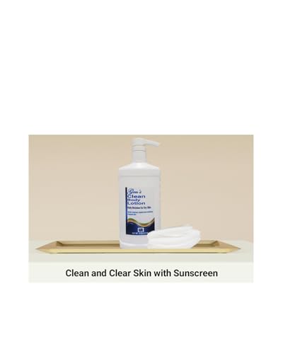 Generic GEN Skin Clean Body Lotion with Sunscreen | White and Beautiful, Normal to Dry Skin, 16 Ounces