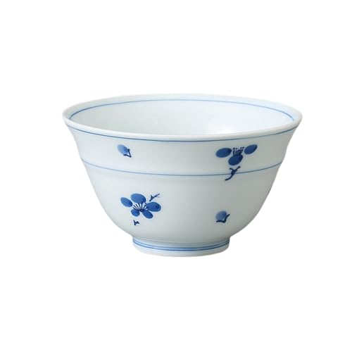 エールネット(Ale-net) 湯呑 煎茶碗 千茶碗 9×5cm 150cc 有田焼 幸梅反仙茶 食洗機対応 電子レンジ対応 日本製