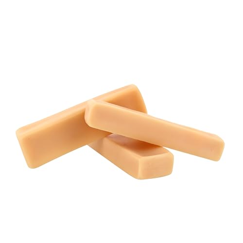 Kauies Kaukäse - 100% natürliche Käsestange für Hunde aus frischer Kuhmilch, proteinreich, laktosefrei, glutenfrei, Zahnpflege, Handmade in Germany - Größe L (3 x 100g) für Hunde bis 15kg