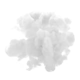 OSALADI Hochelastische PP Baumwollfüllung Kissenfüllung für Puppen Bastelwatte Weich Warm...