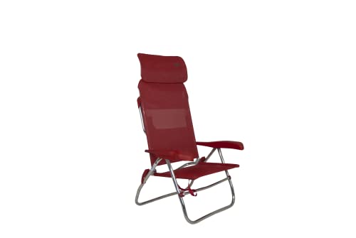 Crespo - Silla de Playa AL-223 Compact - Rojo