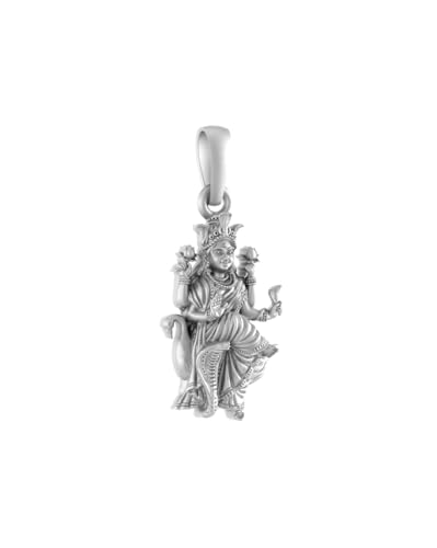 Pendentif déesse Mansa Devi en argent sterling 925 collier amulette Mtrolls 600653162