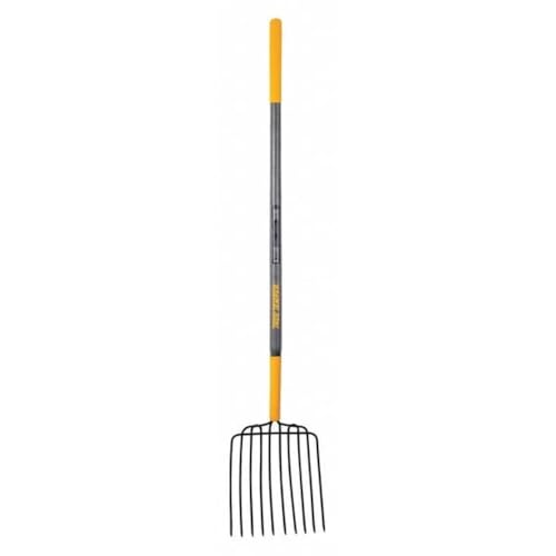 Horquilla para ensilaje True Temper 10 púas mango madera miniatura 1