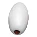 Menolana Float Buoy Fishing Marker Buoy Olive Shaped Throw Line Rope Ball Water Float for Marine Boats Water Activities Swimming Pool, White