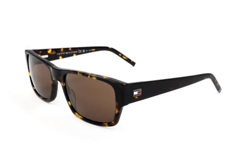 Tommy Hilfiger Modern Standard Sunglasses, 086/70 Havana, 56
