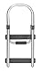 WENKO Badewannen-Einstiegshilfe Secura Premium - Wannengriff, verstellbar, bis 150 kg belastbar, Aluminium, 25.5 x 51 x 17.5 cm, Silber matt Gomo Einheitsgröße