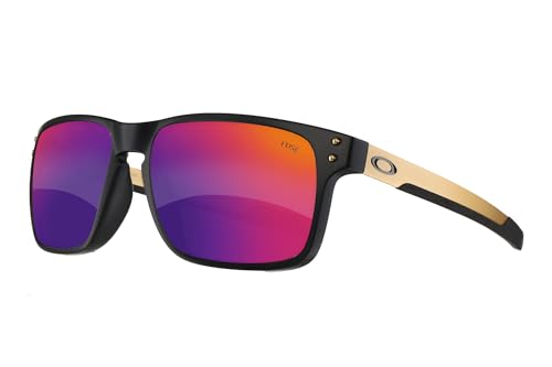 Image of Fuse Lenses Replacement Lenses For Oakley Holbrook Mix Sunglasses - | Polarized Lenses | UV400 Protection | Impact-resistant polycarbonate | Scratch-resistant coating