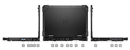 Image of Dell Latitude Rugged 5420 Laptop | 14 inch 1920x1080 FHD | Core i7-8650U - 2TB SSD Hard Drive - 32GB RAM - AMD Radeon RX 540 | 4 cores @ 4.2 GHz - 4GB GDDR5 Win 11 Pro Black (Renewed)