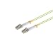 Produktbild S/CONN maximum connectivity Duplex Patchkabel LC/LC 50/125µ, OM5, lindgrün, 2m