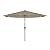 Pure Garden Patio Umbrella with Lights - 10 ft Outdoor Sun Shade Canopy with 32 Solar LEDs - UV 30+ Protection LED Umbrella (Sand)