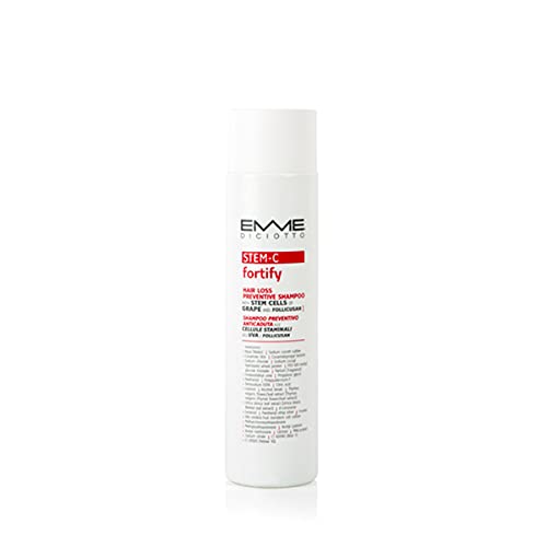 Emmediciotto STEAM-C Fortify Hair Loss Preventive Shampoo 8.45 oz | 250ml Dermo-cosmetic preventive shampoo adjuvant of anti hair loss treatment