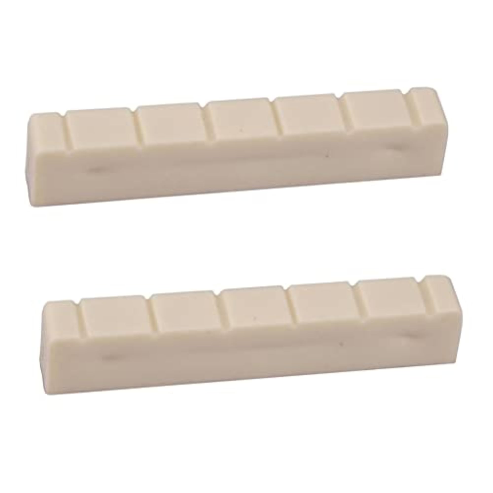 2 Pieces Plastic Classical Guitar Nuts