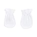 Cambrass 4467 - Manopla de tricot para recién nacidos, talla única, color blanco