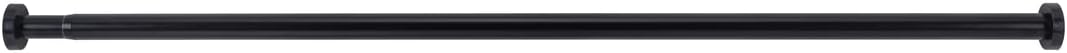 WENKO Luz Telescopic Shower Rail 110-185cm Black