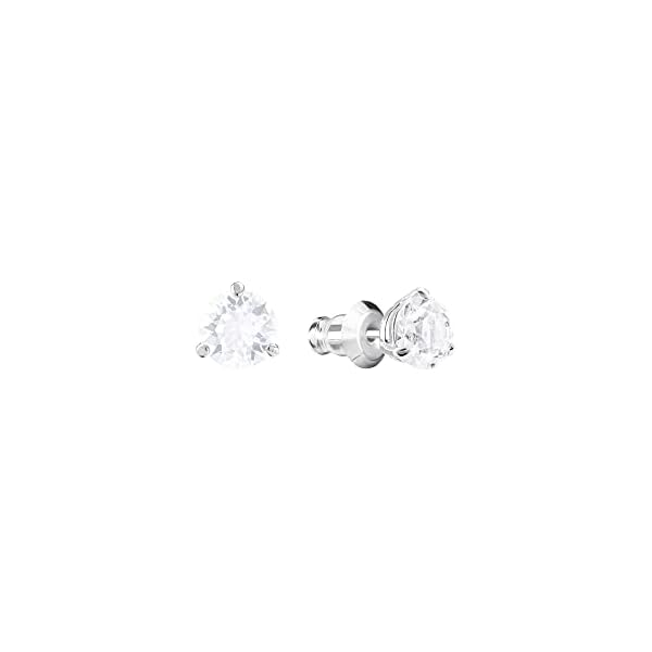 SWAROVSKI-Womens-Solitaire-Crystal-Necklace-and-Earrings-Jewelry-Collection SWAROVSKI Women's rhodium-plated-silver Solitaire Jewelry Collection, Clear Crystals
