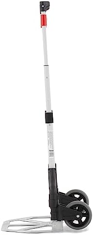 Magna Cart Personal 150 lb Capacity Aluminum Folding Hand Truck (Black/Red), 1 Pack