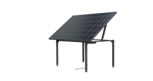 Technaxx Balkonkraftwerk 400W – Solar-Tischkraftwerk TX-250 mit PV-Modul & Mikrowechselrichter – Plug & Play Mini-PV-Anlage für Balkon & Terrasse – Verstellbarer Winkel – 6–8 Personen
