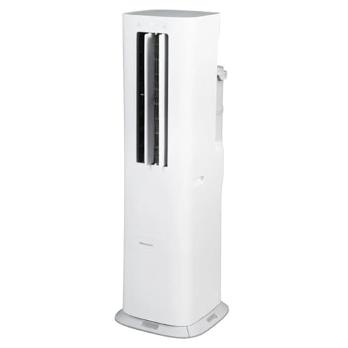 Image of Hisense 8000 BTU 350 Sq. Ft. with Inverter Compressor, Dual Hose Portable Tower Air Conditioner HIAP0825TWD, up to 350 Sq Ft., Wi‑Fi app control for Alexa /Google, Oscillating - HIAP0825TWD (Renewed)