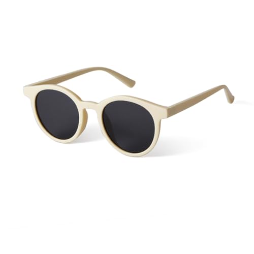 Lunettes de soleil rondes UV400 pour éviter l'éblouissement avec une petite monture rétro