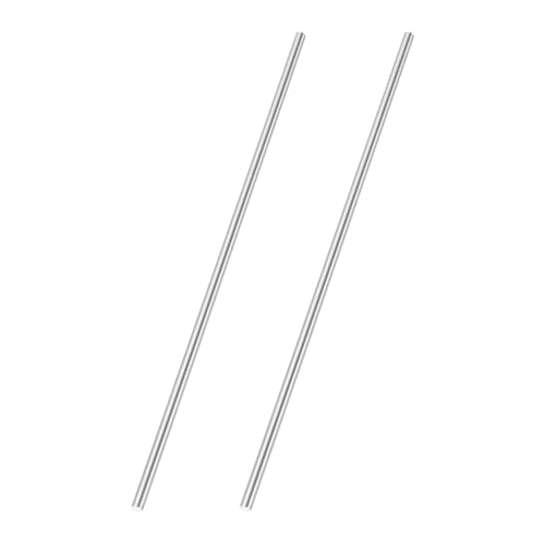 QUARKZMAN 2 Pcs Tige Acier 3.5mm Diamètre HSS Outil pour Barres de Tour 15cm de Long pour Perceuses à Engrenages, Aléseuses, Machines de Tournage, Axes Miniatures, Goupilles Cylindriques