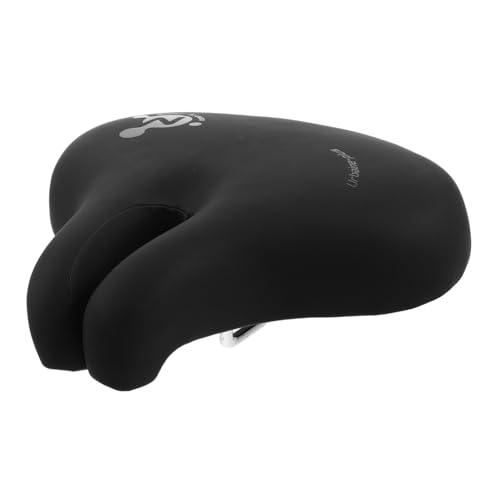 iplusmile 軽量 耐久性ブラック ノーズレス 自転車サドル 衝撃吸収クッション 山地車座 快適設計 アーバン アウトドア対応