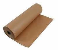 Masterline - Waxed Kraft Strong Rolls of Brown Packing/Wrapping Paper 65gsm 900mm x 100m - Amount: 2 Rolls