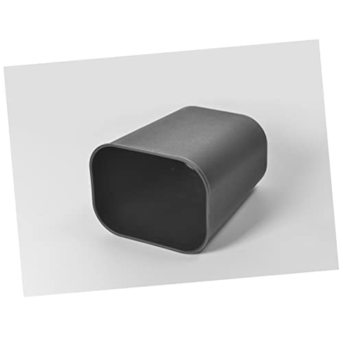 Caneca de basura rectangular negra Mobestech 2 piezas miniatura 7