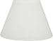 Aspen Creative 32366A, Transitional Hardback Empire Shaped Spider Construction Lamp Shade in White, 14