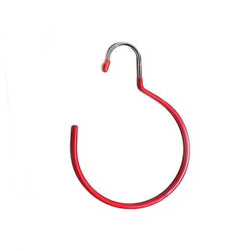 HOUDERCO Multifunctional Scarf Hanger Wardrobe Organizer Heavy Duty Storage Rack for Belts Ties Shawls and Accessories Random Color Space Saving Design Random Color