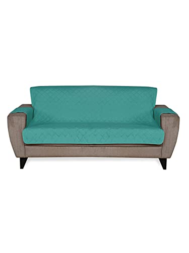 Home-by-Nilkamal-Reversible-3-Seater-Polyester-Sofa-Cover-Sea-Green-Indigo