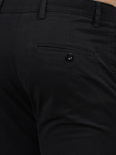 Image of Jack and Jini Men Casual Stretchable Cotton Pants | Chinos | Trousers (Regular Fit)