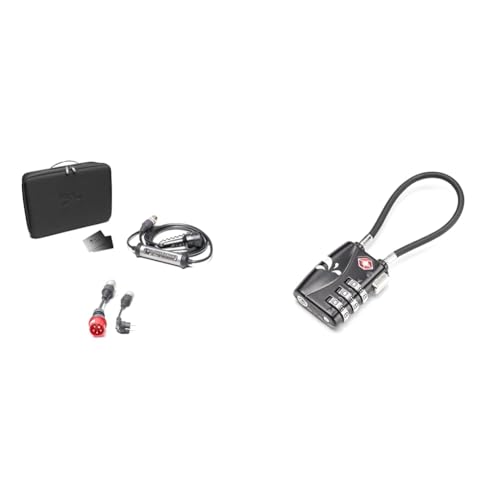 Juice Booster 3 air Basic Set, Mobile Wallbox 11kW mit App & Juice Connector Sicherheitsschloss, Anti-Diebstahl-Adapterschloss